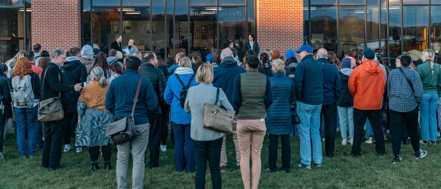 Lewiston vigil